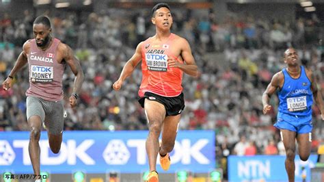 男子100m予選 サニブラウンが10秒07で準決勝進出！栁田も組3着で予選通過、坂井は組5着で敗退【世界陸上ブダペスト】 Tbs News Dig