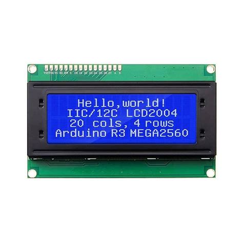 Display LCD 2004 204 Backlight Azul Bit Maker Arduinos Módulos