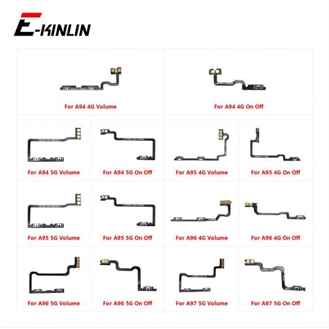 Power ON OFF Mute Switch Control Key Volume Button Flex Cable For OPPO