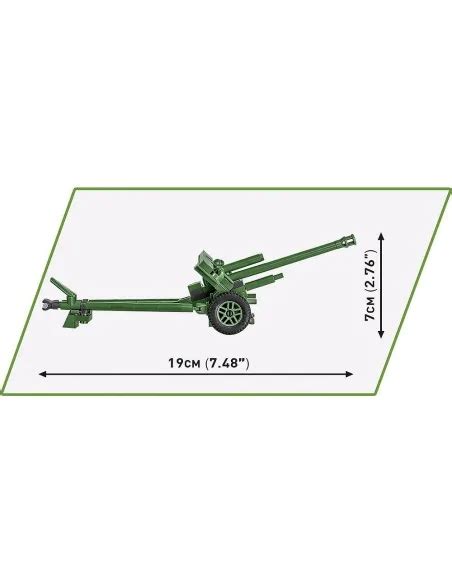 COBI 2293 ZiS 3 76 Mm Divisional Gun M1942 COBI