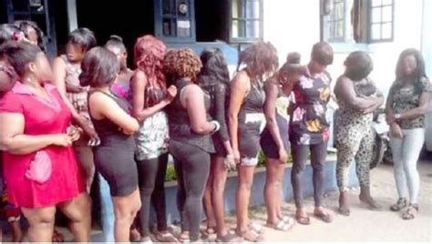 Just In Ghanaian Police Arrests 13 Nigerian Prostitutes In Ghana