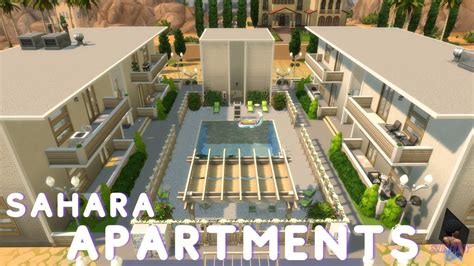 Sahara Apartment Homes Virtual Tour The Sims Mods Cc Youtube