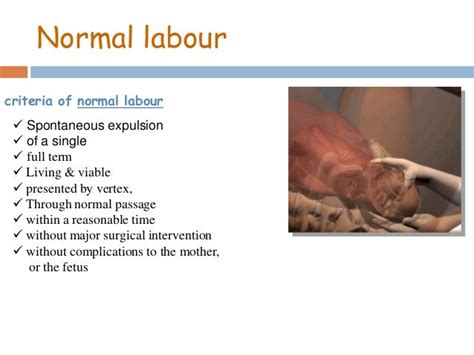 Mechanism Of Normal Labour