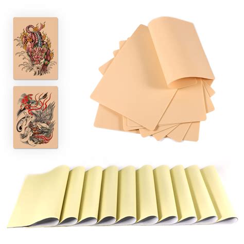 Finemie Pcs Mm Tattoo Practice Skins Transfer Paper Set Double