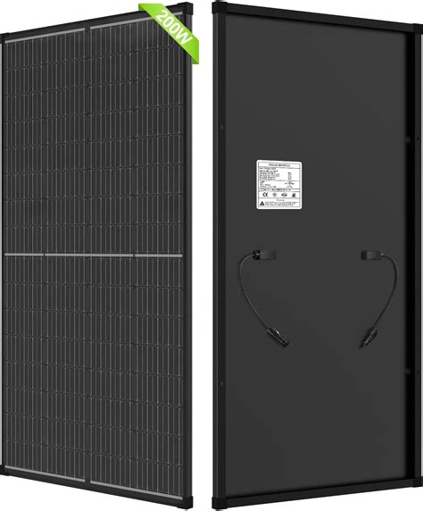 Vbxb 200 Watt Solar Panel 9bb Monocrystalline Photovoltaic Module 12v24v