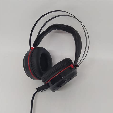 Headset Kp Knup Vermelho Madeiramadeira