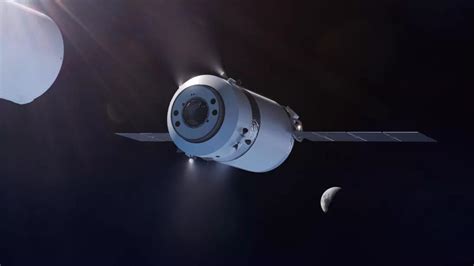 签了新合同，nasa指定spacex为月球空间站运输补给nasa龙飞船spacex新浪科技新浪网