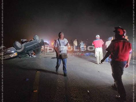 Un Muerto Y Cinco Heridos En Volcadura FotogalerÍa