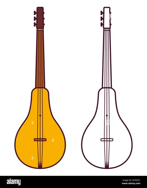 Trastornado Conductor Reposo Instrumentos De Cuerda Para Dibujar Con