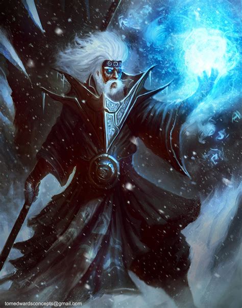 Ice Mage By Tomedwardsconcepts On Deviantart