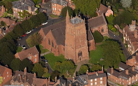 St Leonards Church Bridgnorth From The Air Aerial Photographs Of