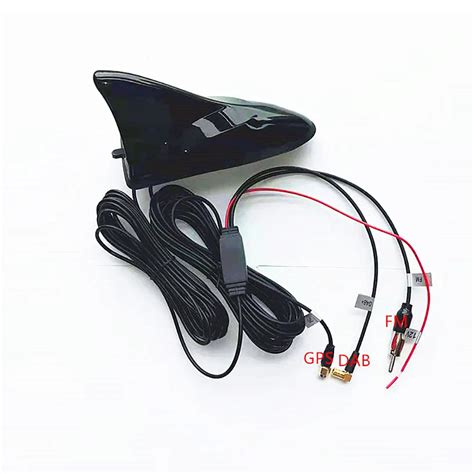 Antenne De Toit Multifonction Pour Voiture Signal Radio Gps Dab Fm Am