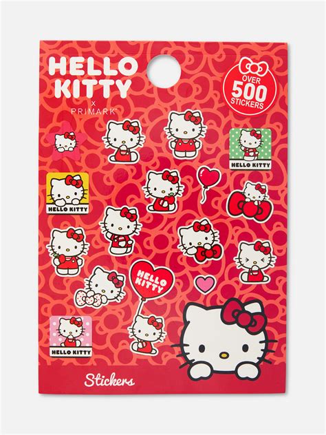 „hello Kitty“ Stickerbuch Pink Primark