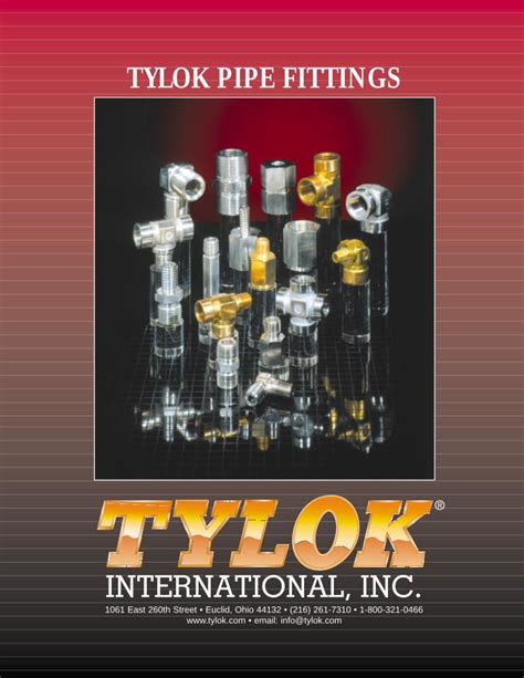 PDF TYLOK PIPE FITTINGS Bay Port Valve DOKUMEN TIPS