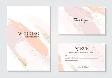 Nude Rose Gold Brush Strokes In Rectangle Foil Vector Image