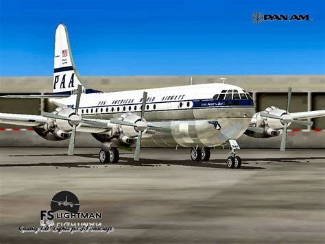 Pan Am Boeing B377 C1960 For Fsx