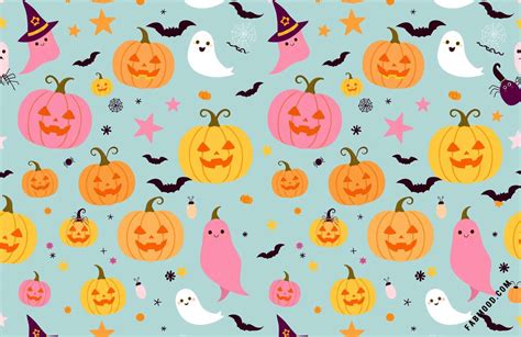 Spooktacular Halloween Wallpapers Good Ideas For Every Device Cute Ghosty Wallpaper 1 Fab