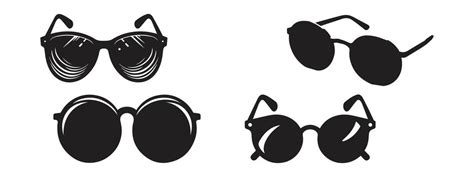 Sunglasses Template Vector Art Icons And Graphics For Free Download