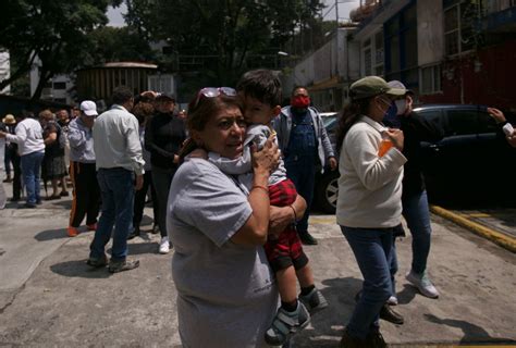 Un Terremoto De 7 7 Sacude México El Mismo Día De Los Mortíferos Sismos