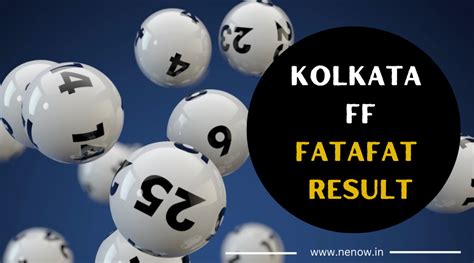 Kolkata FF Fatafat Result Today 28.9.2023 Check Live Kolkata FF Results