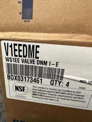 Clack Ws1ee Electronic Metered Softener Control Valve Dnm V1eedme C Series Ebay