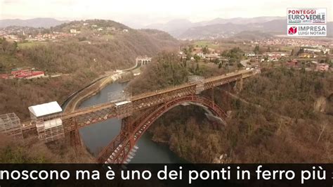 Ponteggio sospeso sul Ponte Calusco Röthlisberger San Michele a