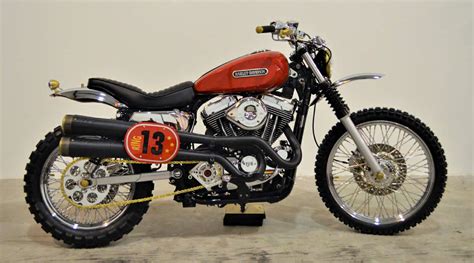 Harley Sportster Scrambler Bultago Bultracker By Lord Drake Kustoms