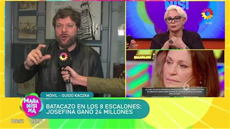 La fuerte confesión de Guido Kaczka sobre Josefina la mujer que batió