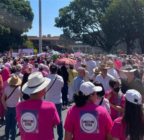 Marchan En Cuernavaca A Favor Del INE