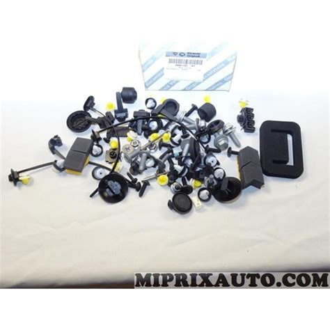 Kit Agrafes Attache Fixation Porte Laterale Coulissante Fiat Alfa Romeo