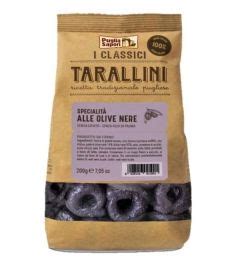 Puglia Sapori Tarallini Classici Alle Olive Nere G Da Moreno