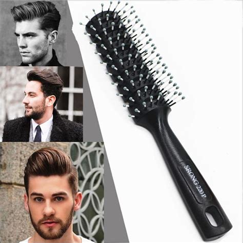 Gentle Men Hair Brush Tangle Wet Dry For Fashion Hair Brush Bristles Men Hair Brush A4 Styling