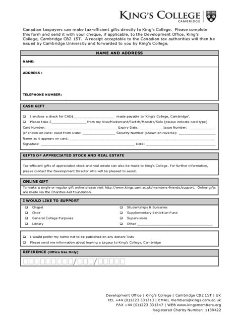 Fillable Online Fillable Online General Application Form For