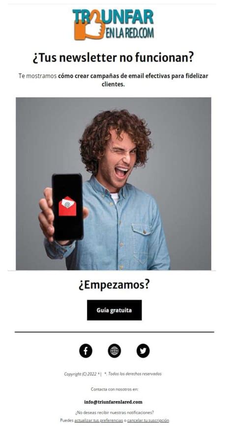 C Mo Crear Campa As De Email Efectivas Triunfar En La Red