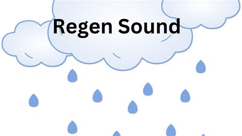 Regen Ger Usche Regen Sound Zum Einschlafen Asmr Youtube