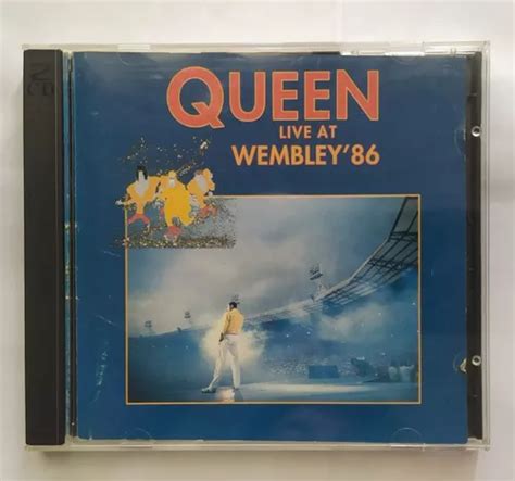 Cd Queen Live At Wembley 86 1994 Duplo Original Parcelamento Sem