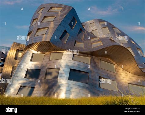 An exterior of Cleveland Clinic Lou Ruvo Center for brain health in Las ...