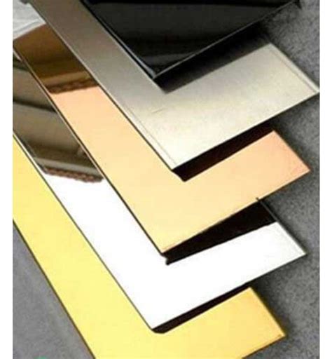 SS Gold Mirror Sheet At Rs 11000 Piece SS Mirror Sheet In