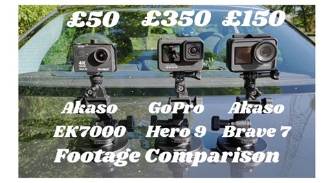 Gopro Hero V Akaso Brave V Akaso Ek Youtube