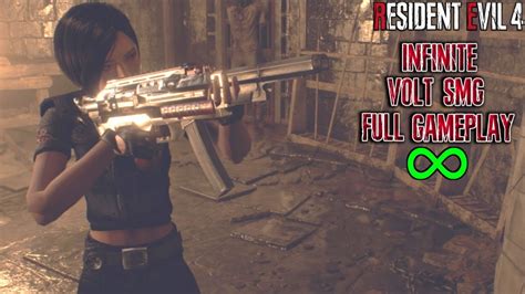 INFINITE VOLT SMG ONLY Full Gameplay Resident Evil 4 Remake