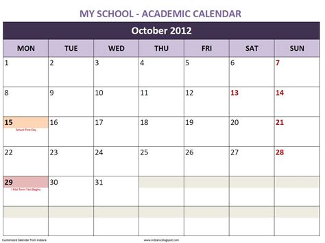 All Purpose Calendar Maker Free Excel Template