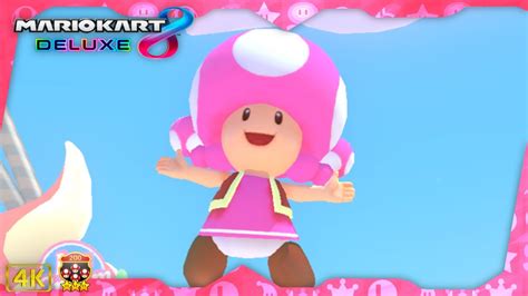 Mario Kart 8 Deluxe Dlc ⁴ᴷ Propeller Cup 200cc 3 Star Rank Toadette Gameplay Youtube