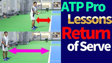 Tennis Good Returns Come From Good Positions Atp Pro Teaches Returns