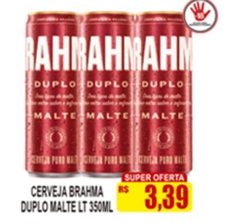 Cerveja Brahma Duplo Malte LT 350ml Oferta Na Supermercado Leal