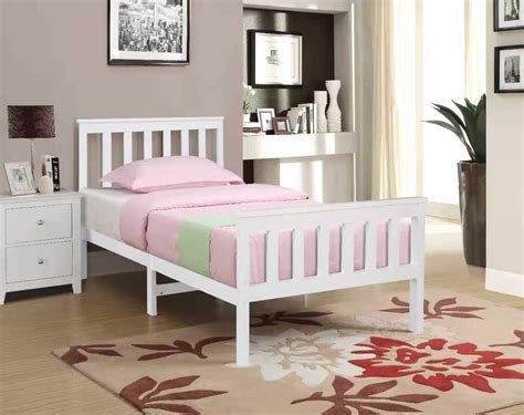 Xeo Home 4ft Small Double Wooden Bed Pine Wood Bed Frame With Mattress