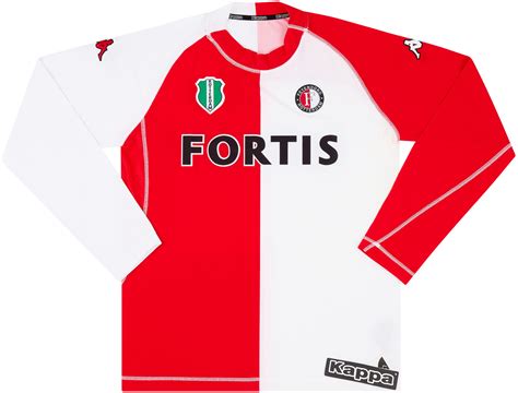 Feyenoord Home L S Shirt Xxl