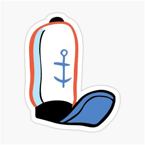 Krusty Krab Hat Sticker For Sale By Alli H Redbubble