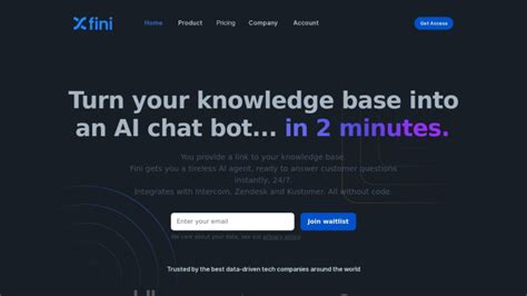 fini tool information alternatives foundrai