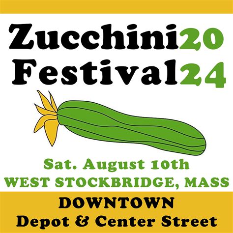 The Zucchini Festival Returns For 2024