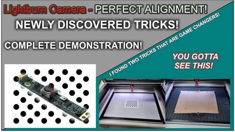 👌 Achieve The Perfect Alignment For Your Lightburn Camera! - YouTube